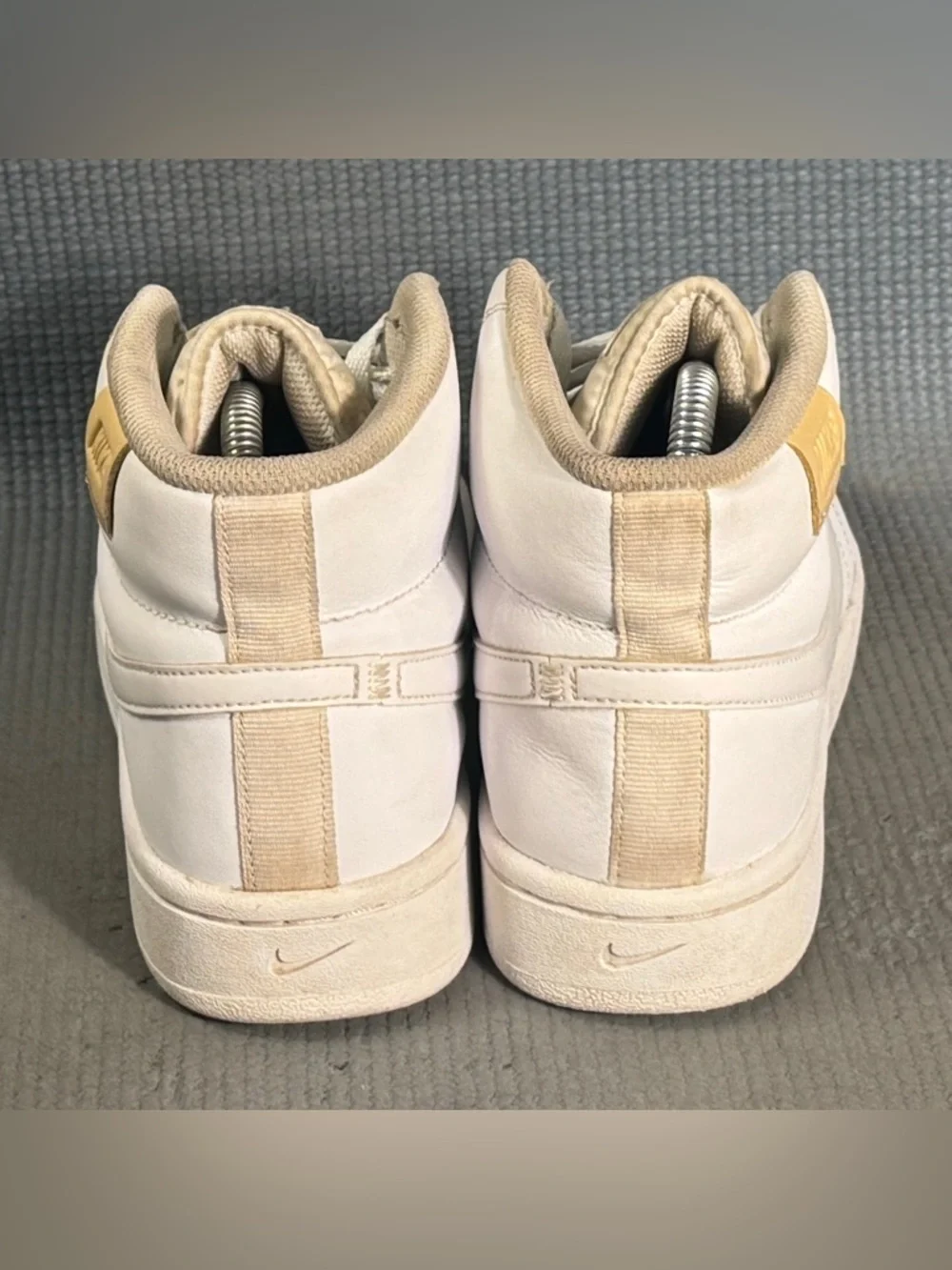 Nike Court Royale 2 Mid Triple White Women's Shoes CT1725-100 Size 8.5‎